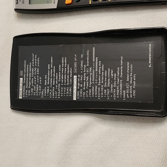 Sony ICD-BX800 Recorder, headphones and Sharp EL-W516 Calculator - Picture 6 of 17